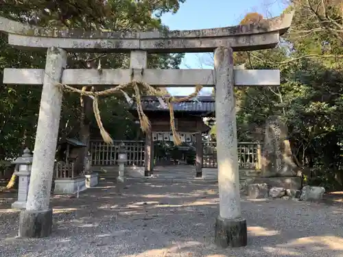 菅田神社の鳥居