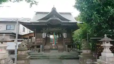 立川熊野神社の本殿・本堂