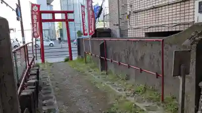 西新町天満社の庭園