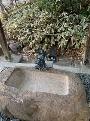 八ツ屋神明社の手水舎