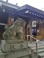 五日市八幡神社の狛犬