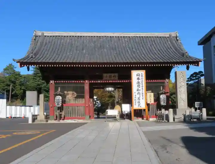 護国寺の山門・神門