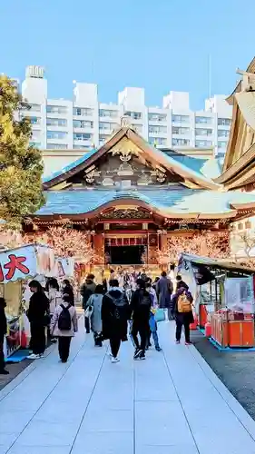 湯島天満宮の本殿・本堂