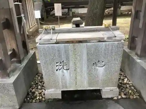 平塚神社の手水