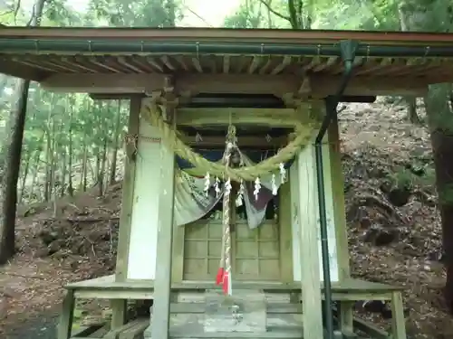 瀧澤神社奥の院の本殿