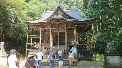 平泉寺白山神社の本殿・本堂
