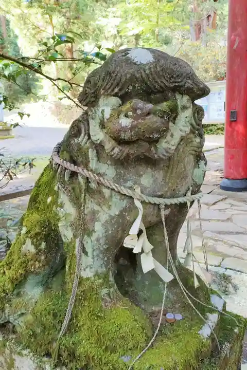 花園神社の狛犬