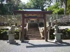 阿射加神社の鳥居