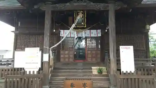 阿邪訶根神社の本殿・本堂