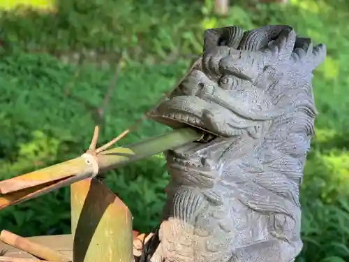 須山浅間神社の手水