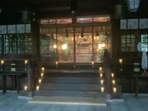 溝旗神社（肇國神社）の本殿・本堂