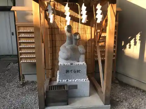 蛇窪神社の狛犬