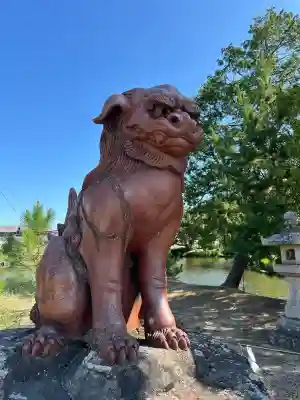 吉備津彦神社の狛犬