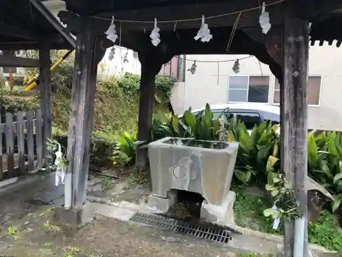 淡海國玉神社の手水舎