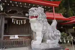 金蛇水神社の狛犬