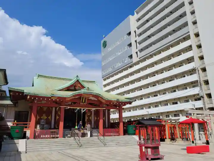 東京羽田 穴守稲荷神社の本殿・本堂