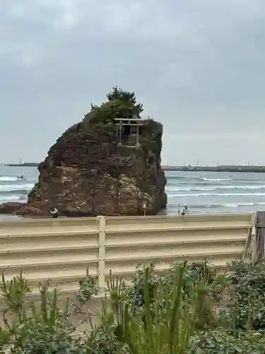 稲佐の浜　弁天島(島根県)