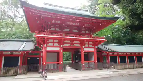 井草八幡宮の山門・神門