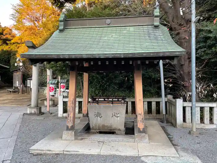 赤羽八幡神社の手水舎