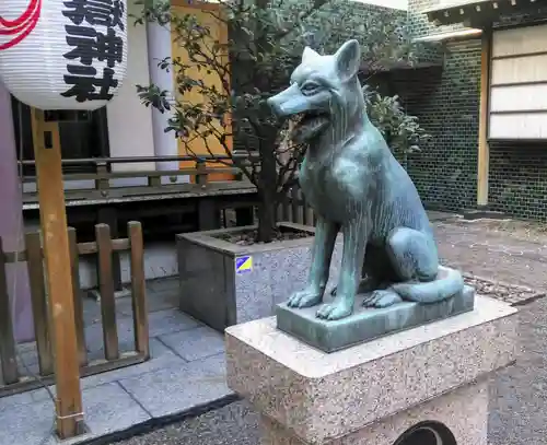 宮益御嶽神社の狛犬