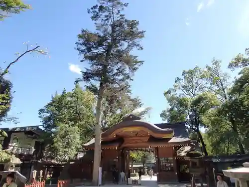 大國魂神社の山門