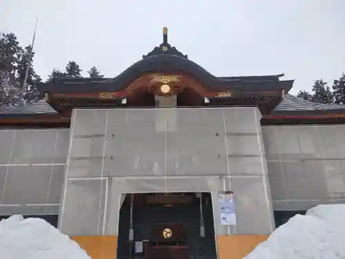 烏帽子山八幡宮の本殿・本堂