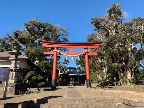 海南刀切神社の鳥居