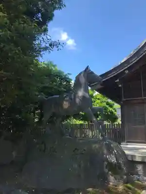 富山縣護國神社の像