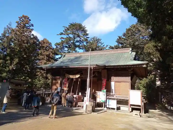 三春大神宮の本殿・本堂