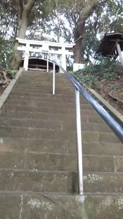 坊辺田水神宮の鳥居