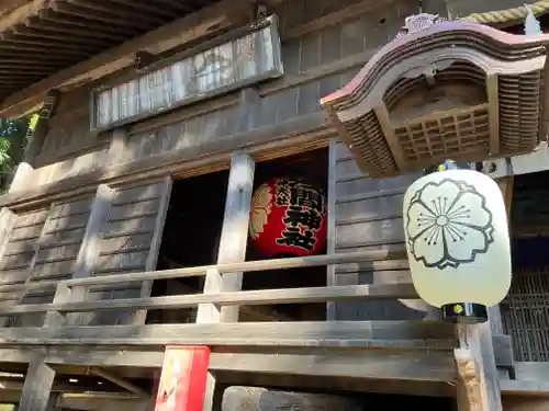 河口浅間神社の本殿