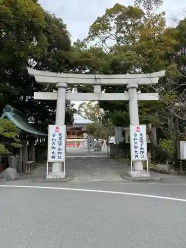 富知六所浅間神社の鳥居