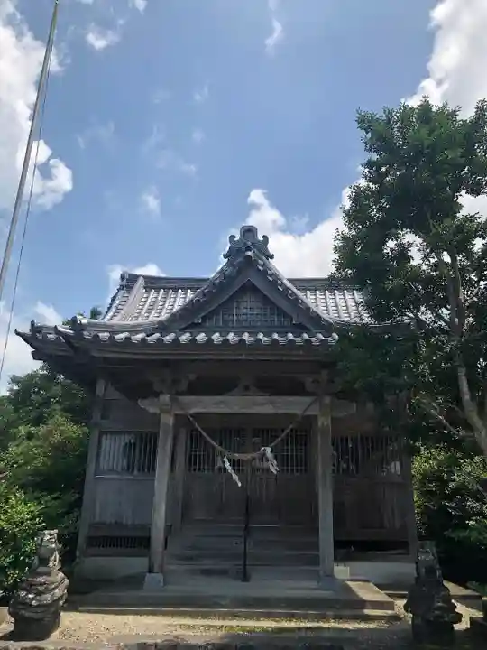 伊勢神社の本殿・本堂