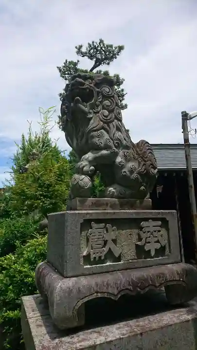 今尾神社の狛犬