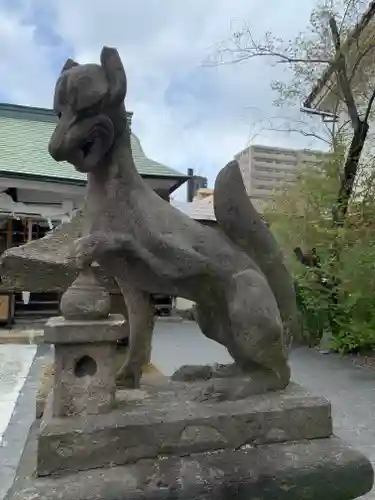 田中稲荷神社の狛犬