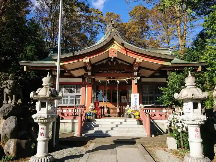 寒田神社の本殿・本堂