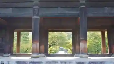 南禅寺の山門・神門