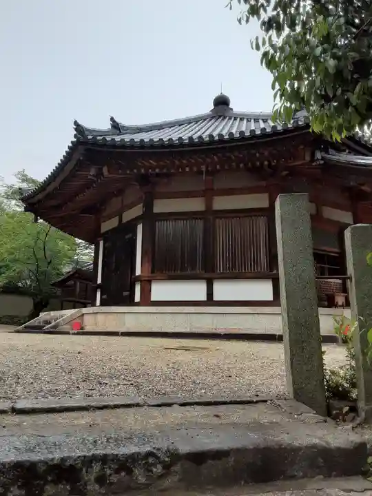 法隆寺 西円堂の本殿・本堂
