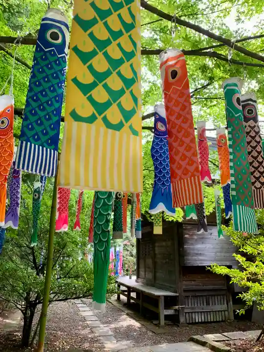滑川神社 - 仕事と子どもの守り神(福島県)