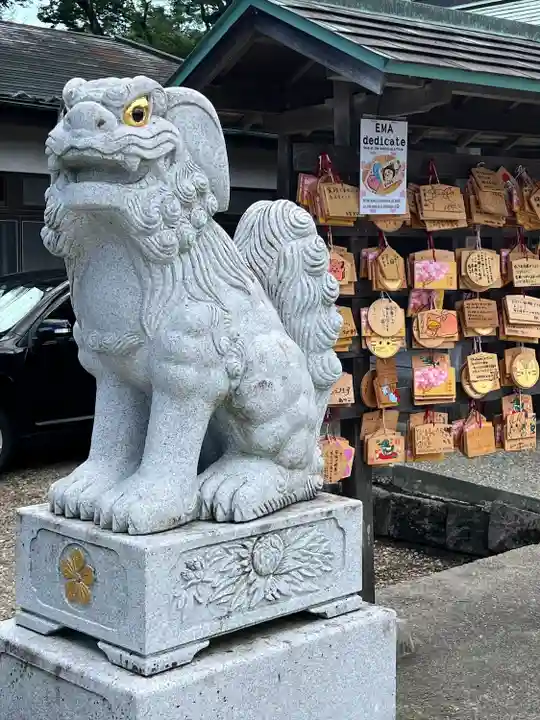 櫻岡大神宮の狛犬