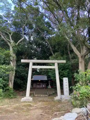 岩戸分神社の鳥居