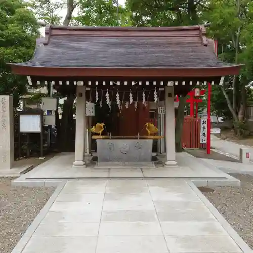 富岡八幡宮の手水舎