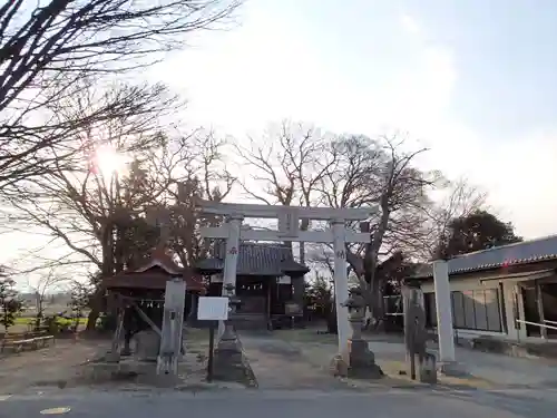 稲荷神社の鳥居