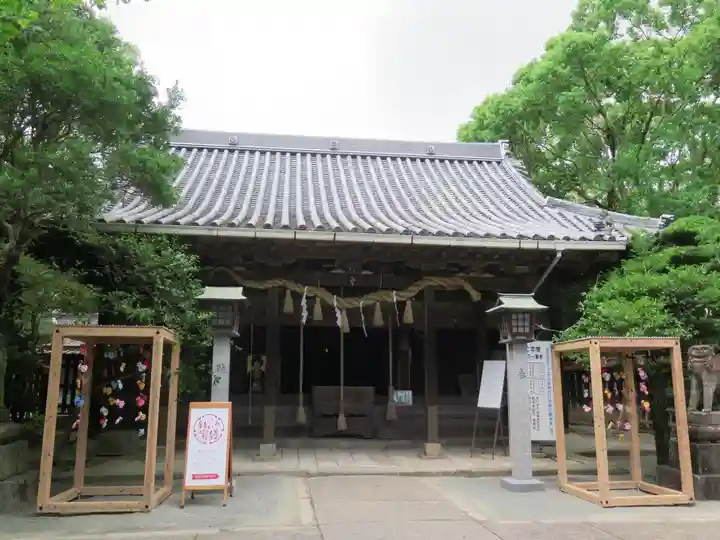 柳川総鎮守 日吉神社の本殿・本堂