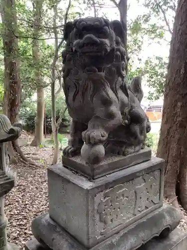 山神社・お福稲荷社・白龍大神の狛犬