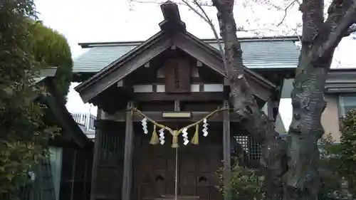 市杵姫神社の本殿