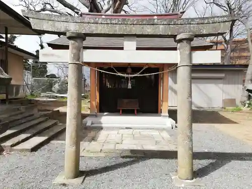 赤木神社の鳥居