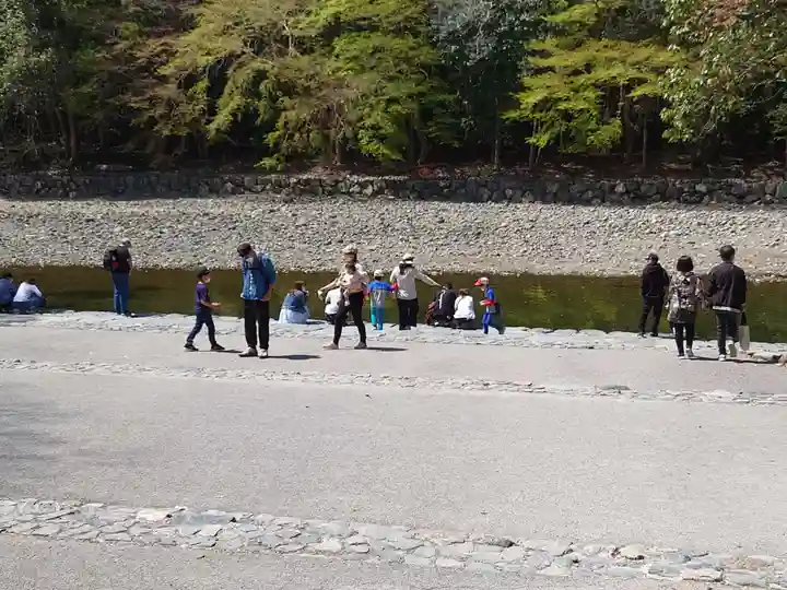 伊勢神宮内宮(皇大神宮)の景色