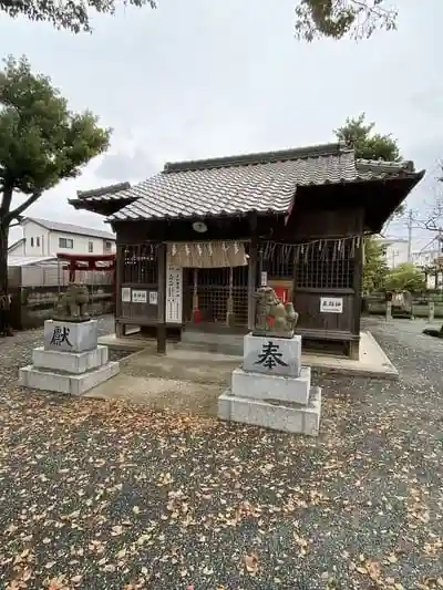 荒江櫛田神社の本殿