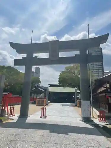 十日恵比須神社の鳥居